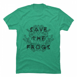save the frogs shirt